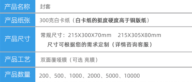 商務封套專業定制哪家印刷企業更好？